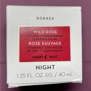 KORRES - Wild Rose - NIGHT Vitamin C Brightening Sleeping Facial - 1.35 fl oz